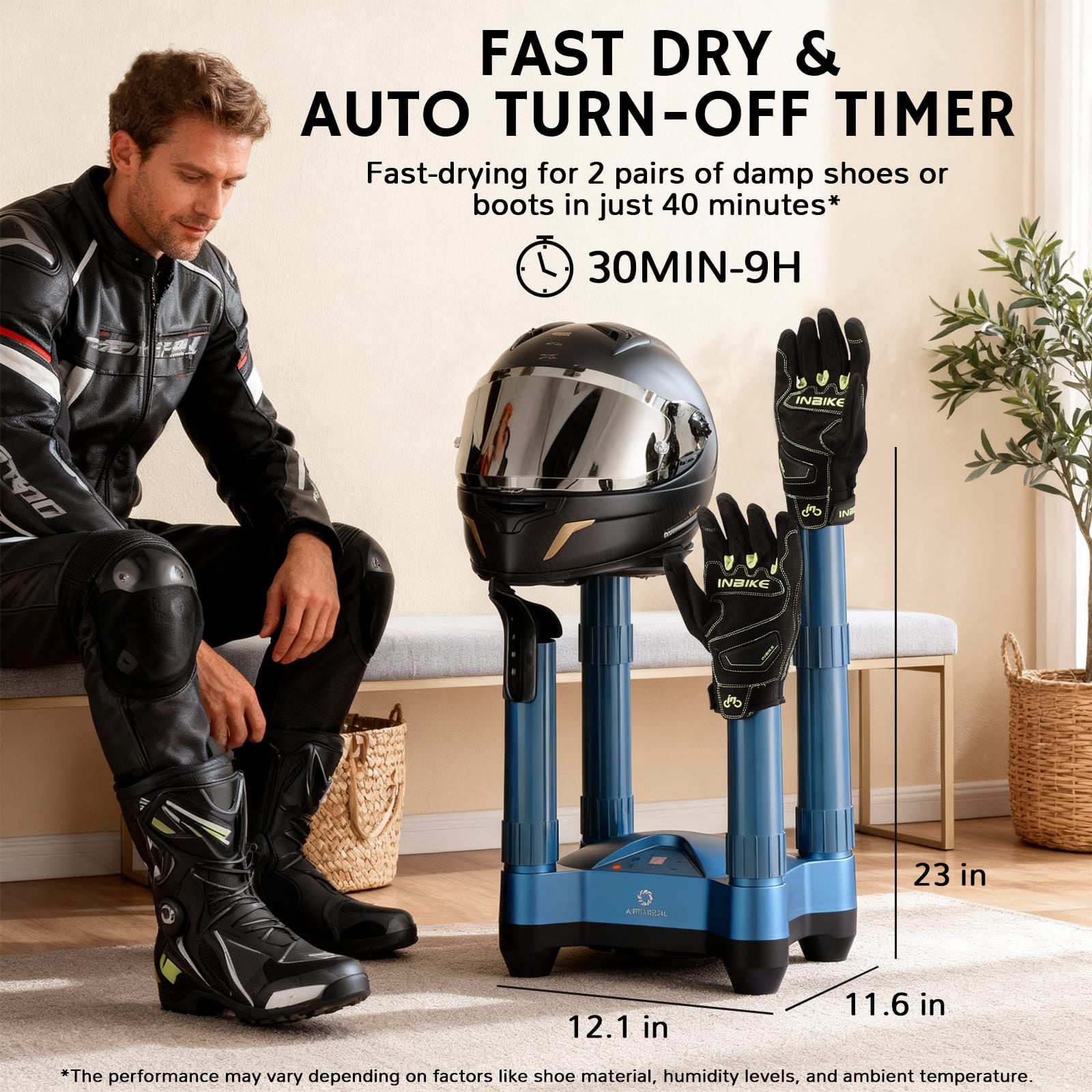 SD20 Boot and Shoe Dryer and Deodorizer with Heat